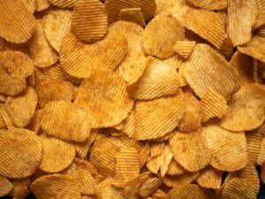 Brets Crisps Cheese & Roscoff Onion 125G
